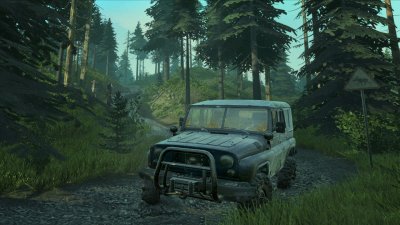 Скриншот из игры: MudRunner VR