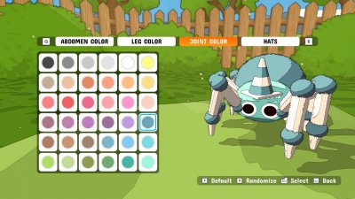 Скриншот из игры: A Webbing Journey