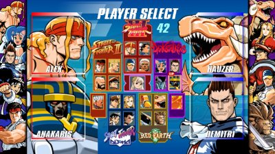 Скриншот из игры: Capcom Fighting Collection 2