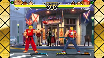 Скриншот из игры: Capcom Fighting Collection 2
