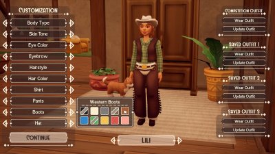 Скриншот из игры: The Ranch of Rivershine