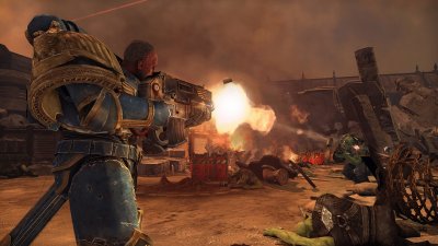 Скриншот из игры: Warhammer 40000 Space Marine Master Crafted Edition