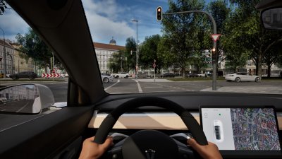 Скриншот из игры: CityDriver