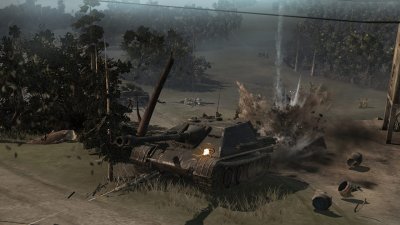 Скриншот из игры: Company of Heroes Opposing Fronts