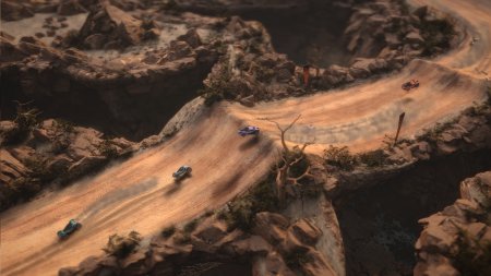 Скриншот из игры: Mantis Burn Racing (2016)