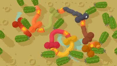 Скриншот из игры: Genital Jousting